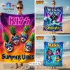Frozen Anna Elsa Olaf Summer Vibes Premium Kids Beach Towel