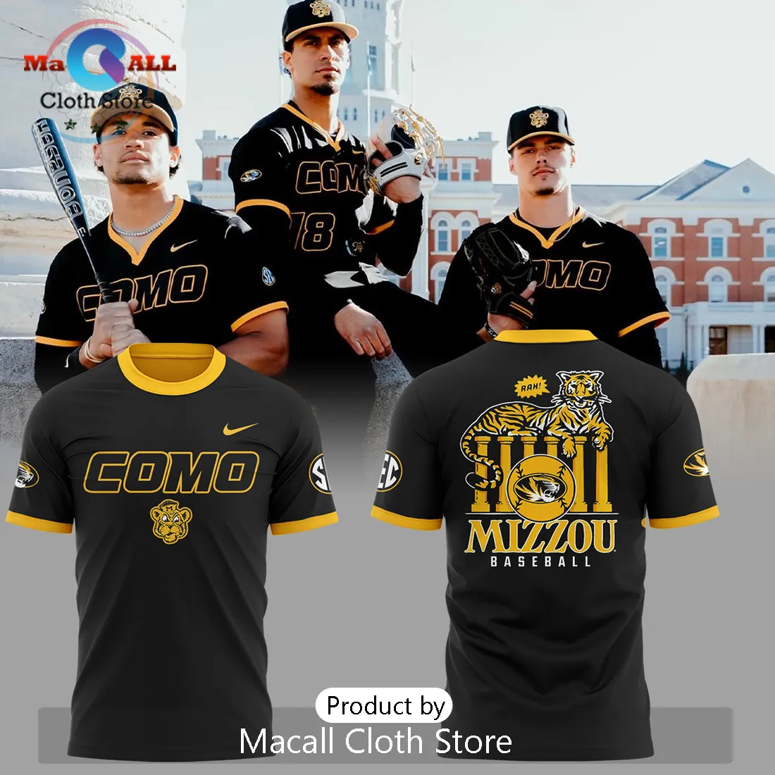 Mizzou Tigers x Como Limited Edition Shirt