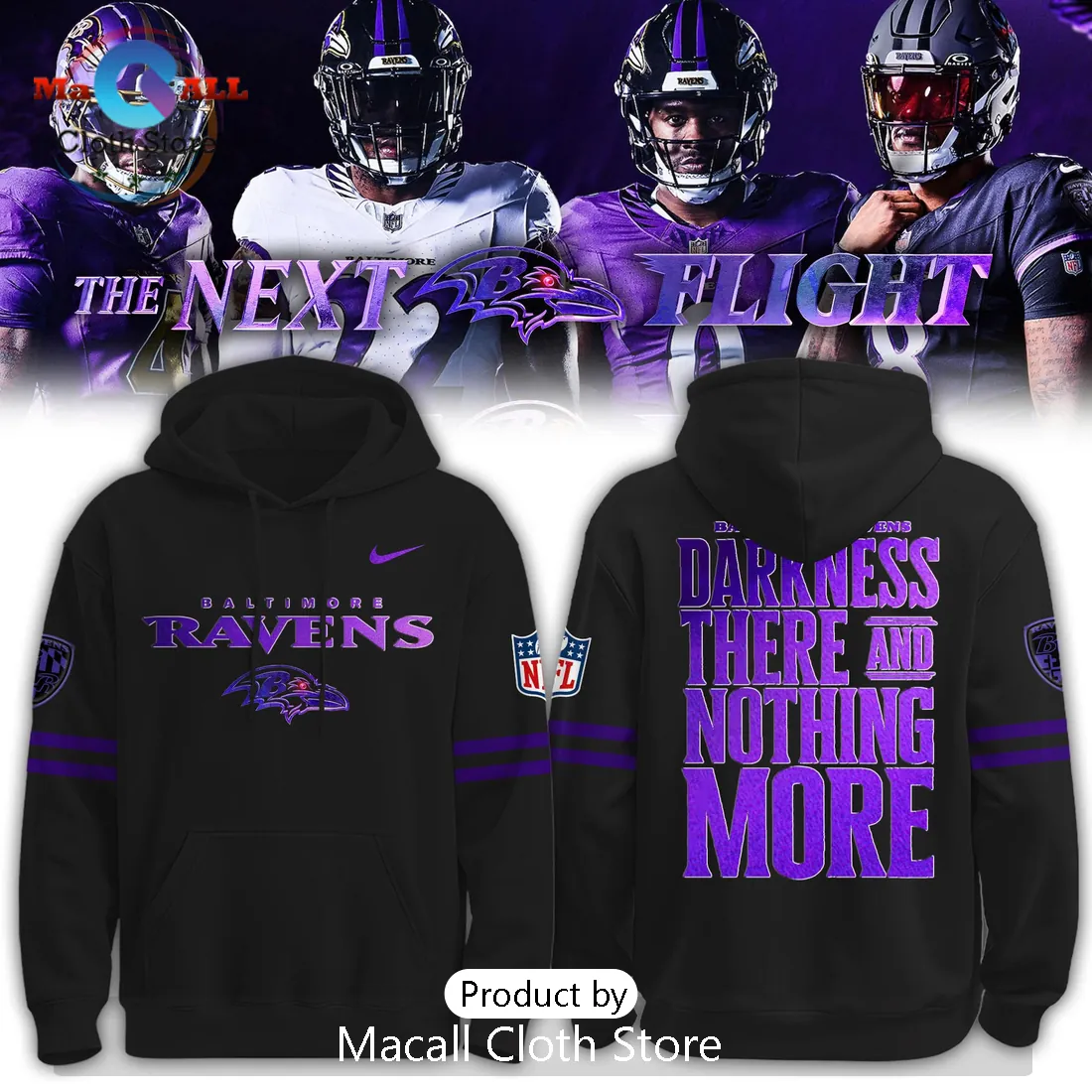 Baltimore Ravens The Next Flight Limited Edition Hoodie