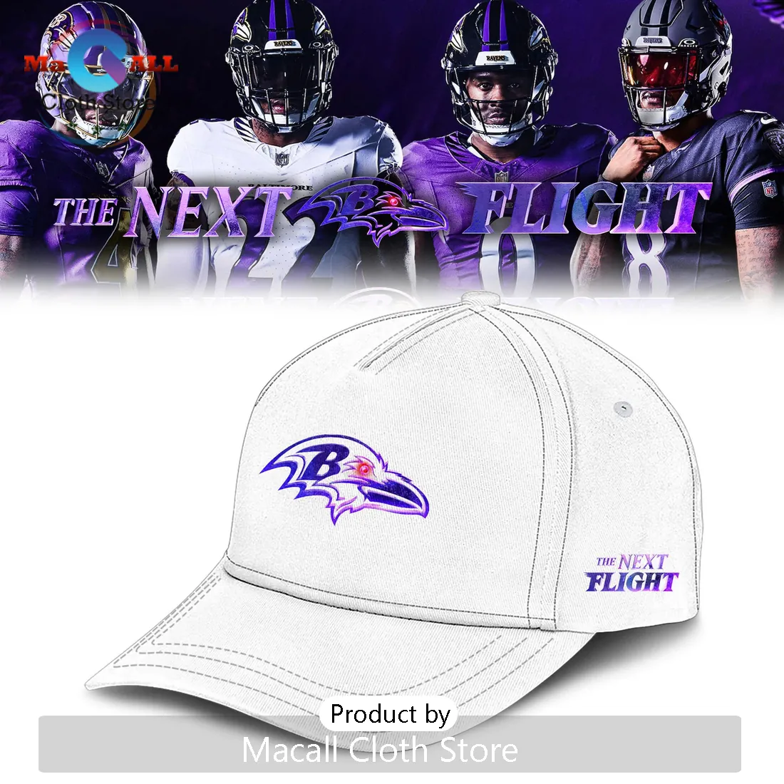 Baltimore Ravens The Next Flight 2026 Limited Edition Hoodie