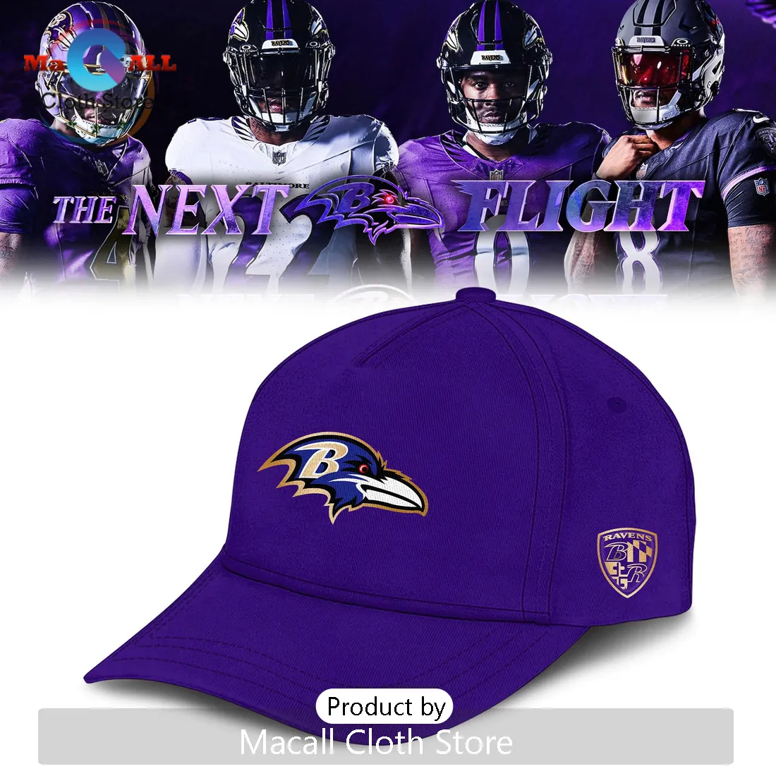 Baltimore Ravens 2026 The Next Flight Limited Edition Hoodie