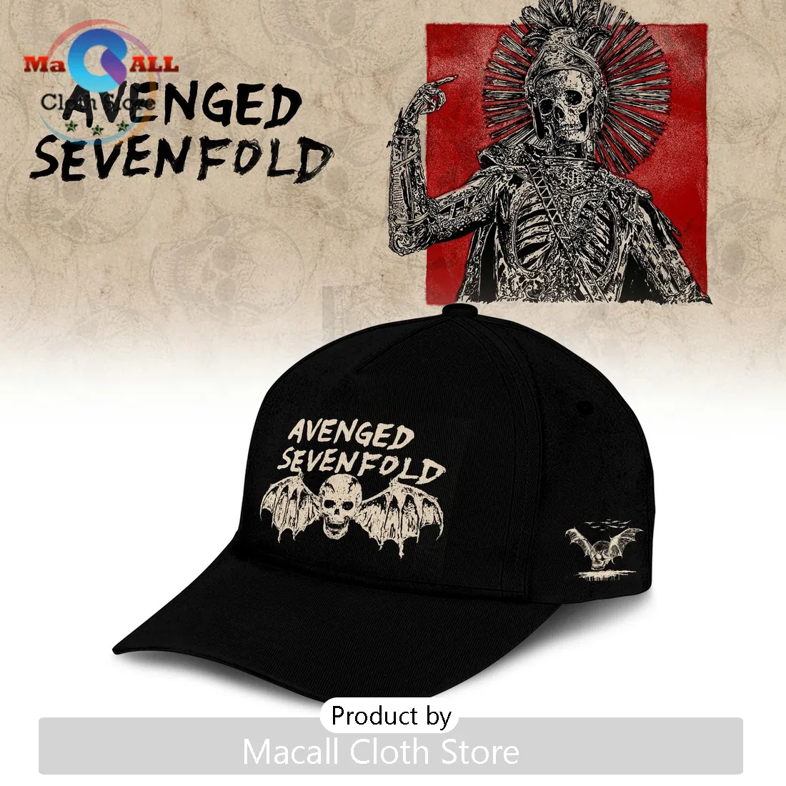 Avenged Sevenfold World Tour 2026 Limited Edition Jersey