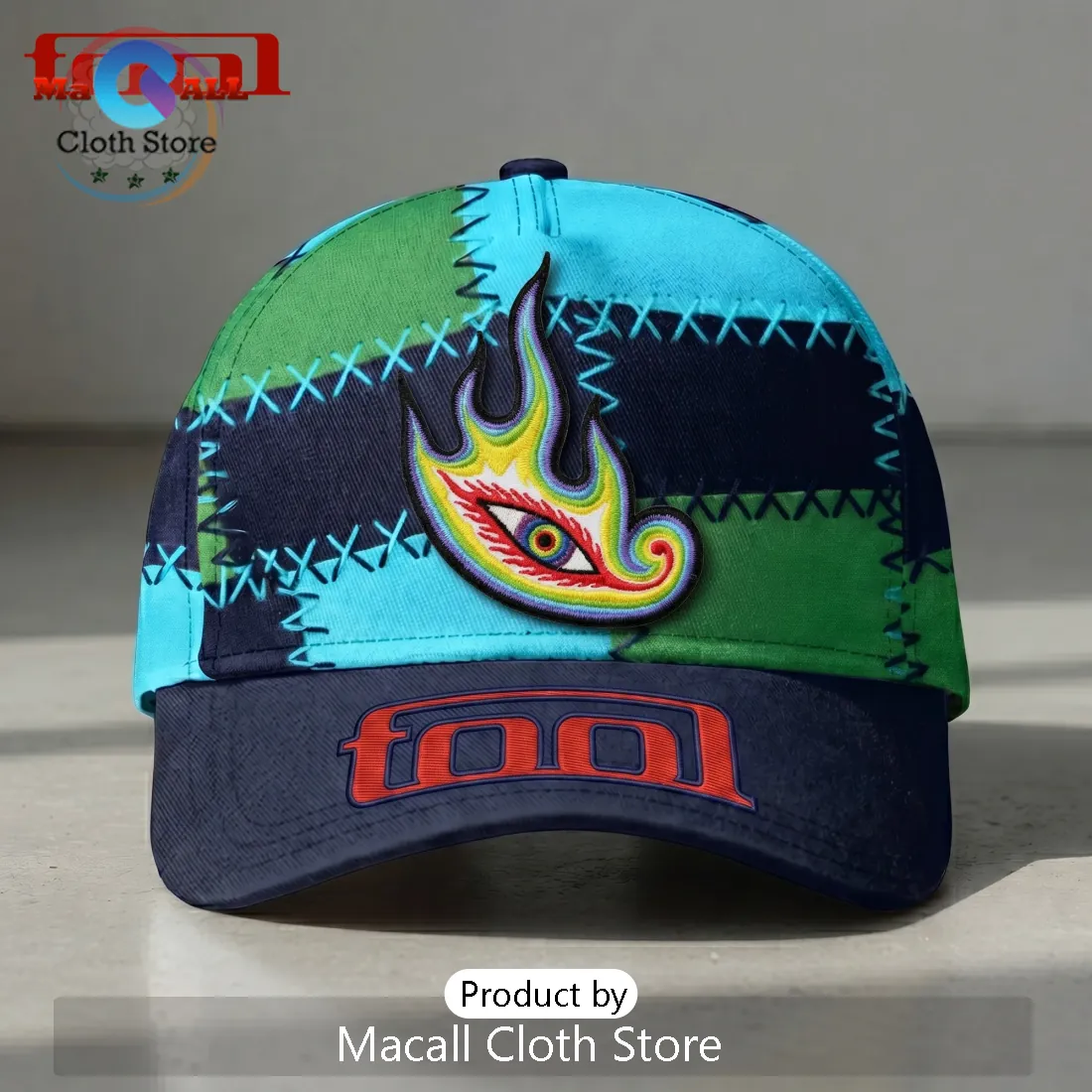 TOOL Band Lateralus Eye Flame Limited Edition Baseball Cap