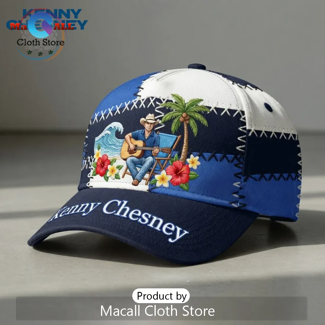 Kenny Chesney Premium Tropical Beach Limited Edition Baseball Cap