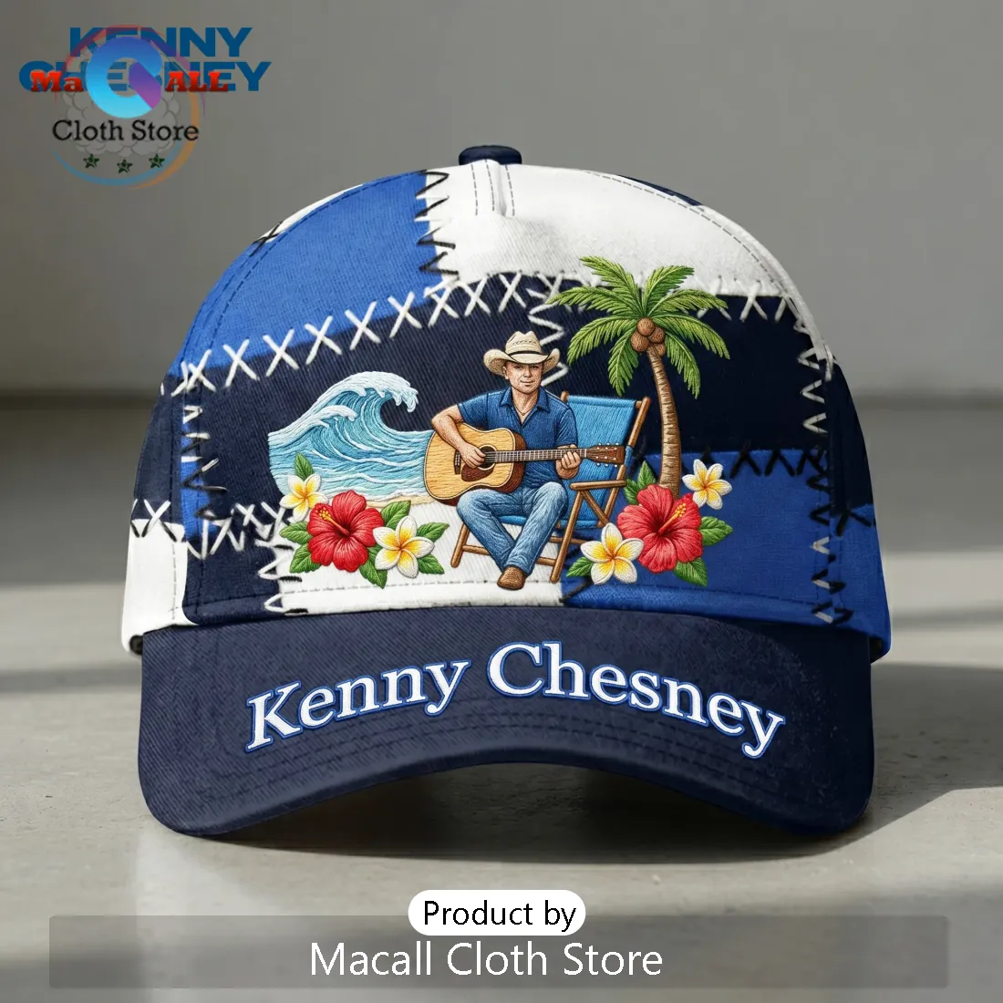 Kenny Chesney Premium Tropical Beach Limited Edition Baseball Cap