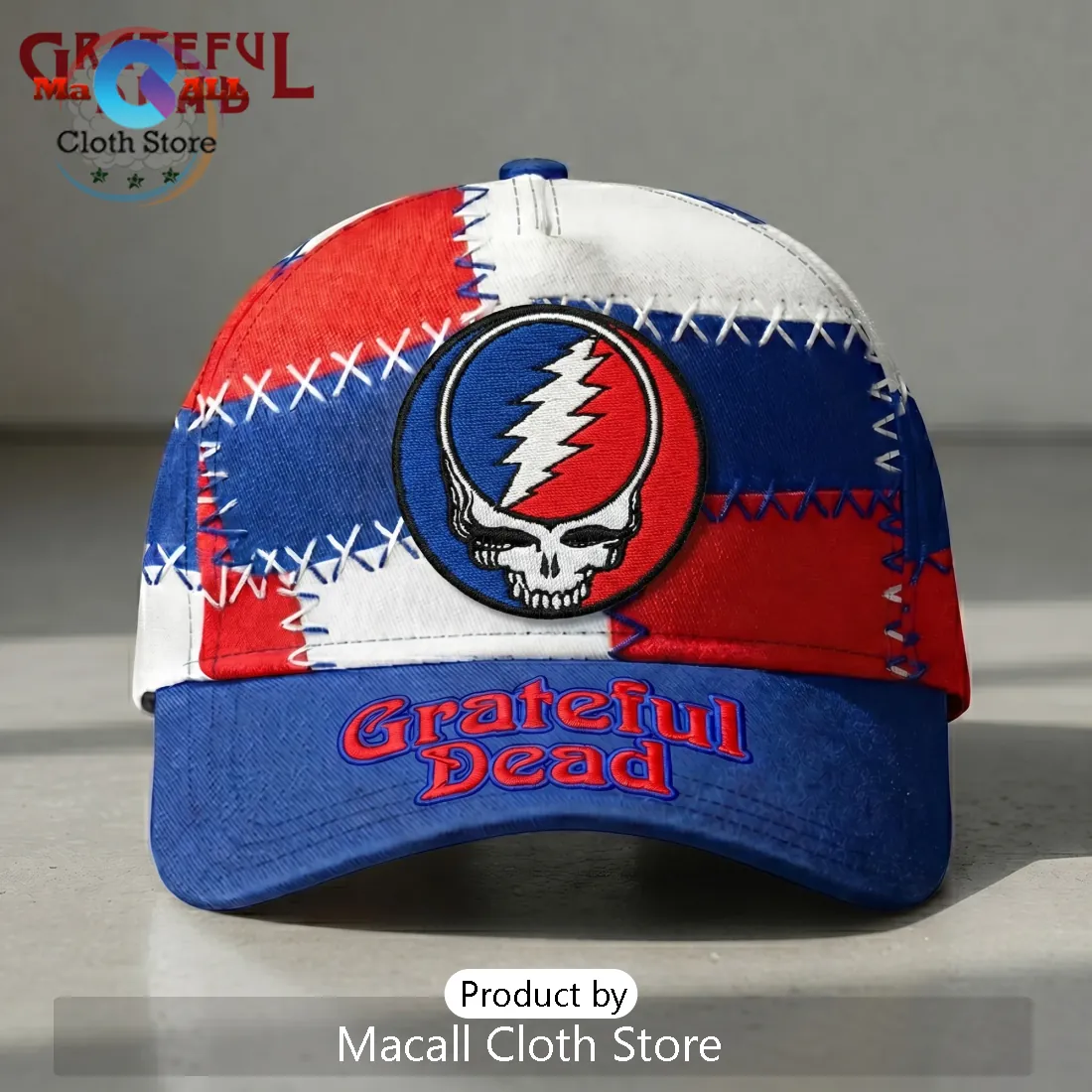 Grateful Dead Steal Your Face Limited Edition Baseball Cap