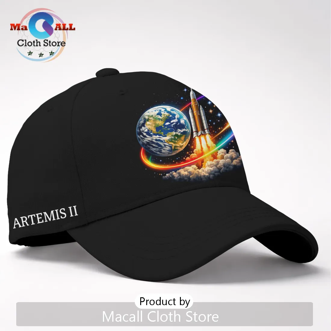 NASA Artemis Rocket Launch Space Mission Limited Edition Baseball Cap