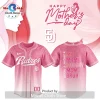 Phillies Mother’s Day Pink Floral Custom Baseball Jersey