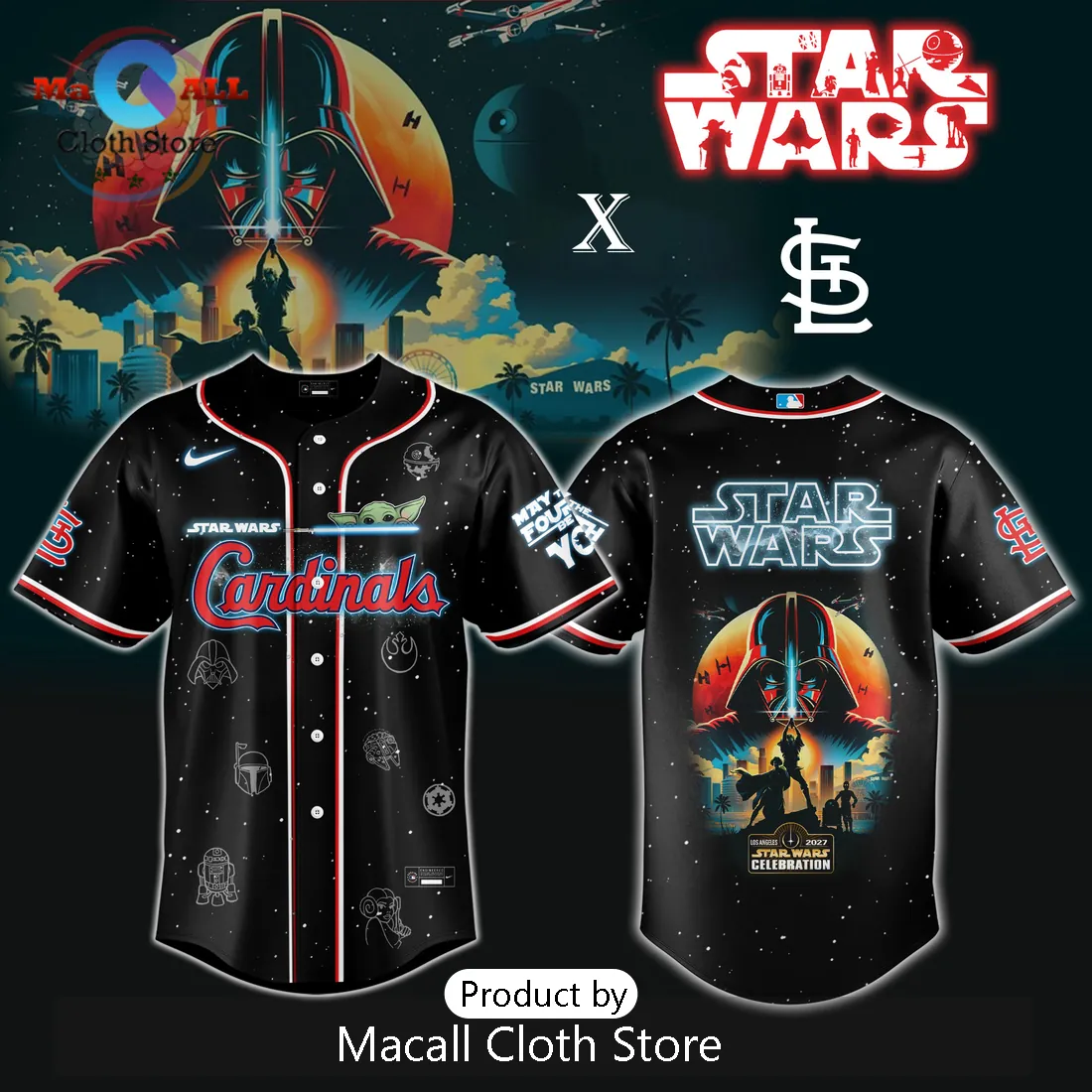 St. Louis Cardinals MLB x Star Wars Grogu Jersey Limited Edition 2026