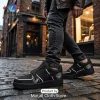 Olimpia FC Korn Black White Personalized Air Force 1 Sneakers