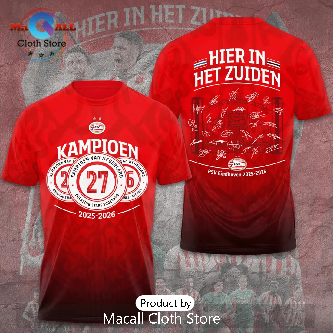 PSV Eindhoven Champions 2025-2026 Limited Edition Hoodie PSV Eindhoven Champions 2025-2026 Limited Edition Hoodie