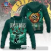Punisher Skull Red Splatter Graphic Hoodie
