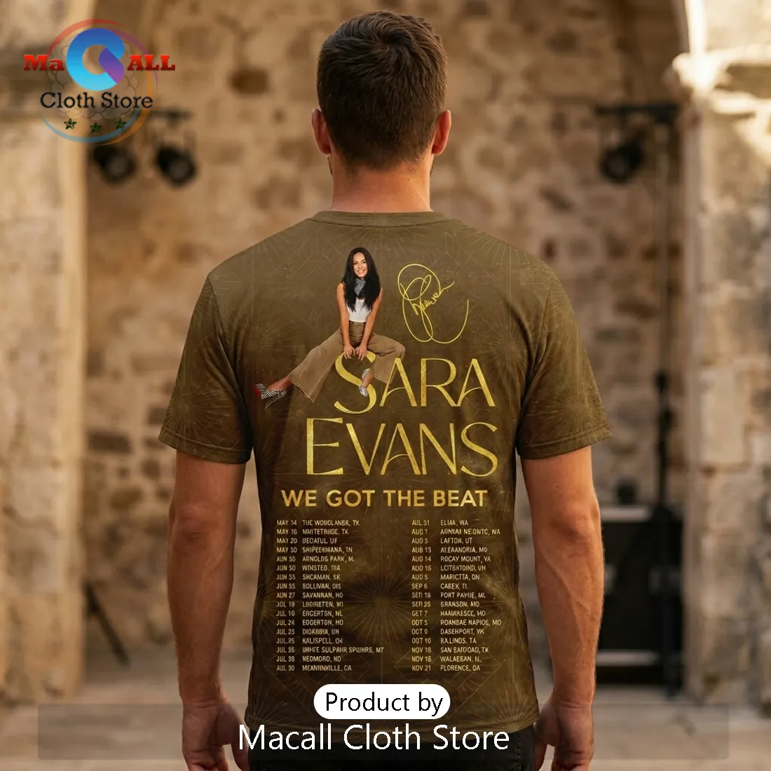 Sara Evans We Got The Beat 2026 Tour Premium Shirt Sara Evans We Got The Beat 2026 Tour Premium Shirt