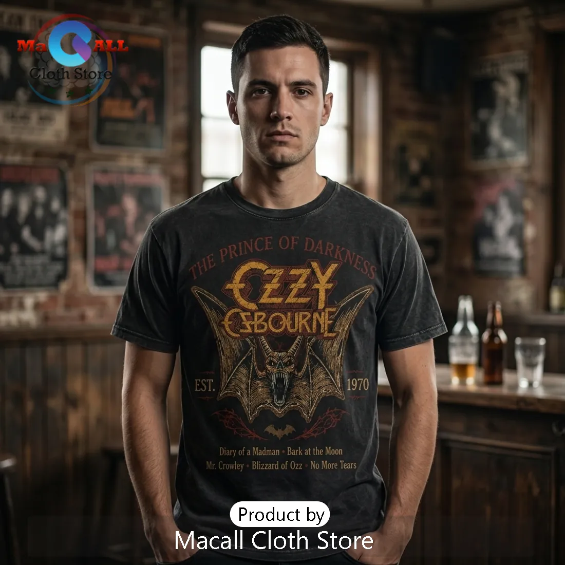 Ozzy Osbourne Prince of Darkness Limited Edition Shirt Ozzy Osbourne Prince of Darkness Limited Edition Shirt