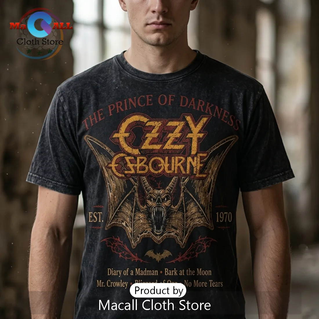 Ozzy Osbourne Prince of Darkness Limited Edition Shirt Ozzy Osbourne Prince of Darkness Limited Edition Shirt
