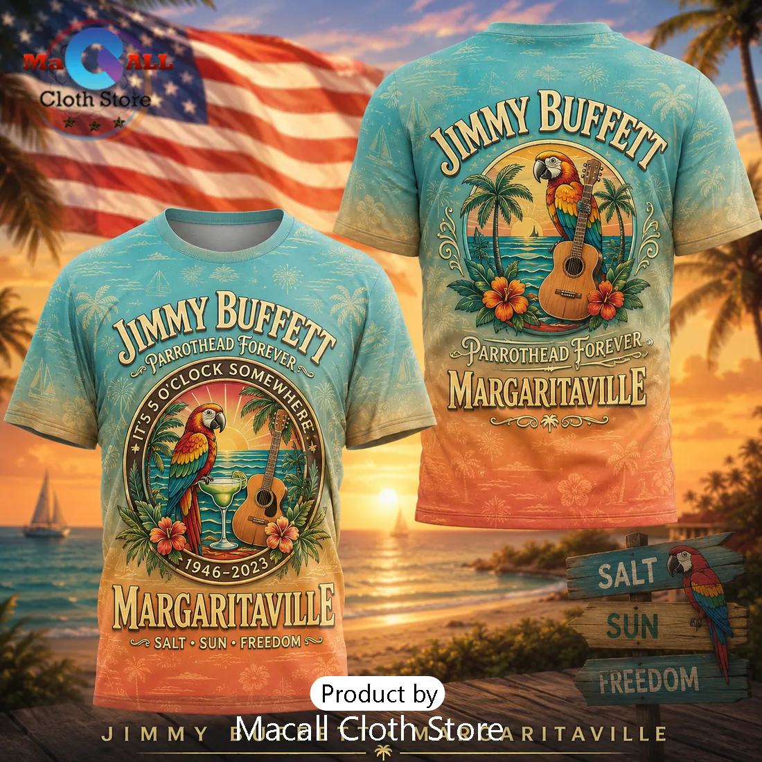Jimmy Buffett Margaritaville Sunset Paradise Shirt Jimmy Buffett Margaritaville Sunset Paradise Shirt