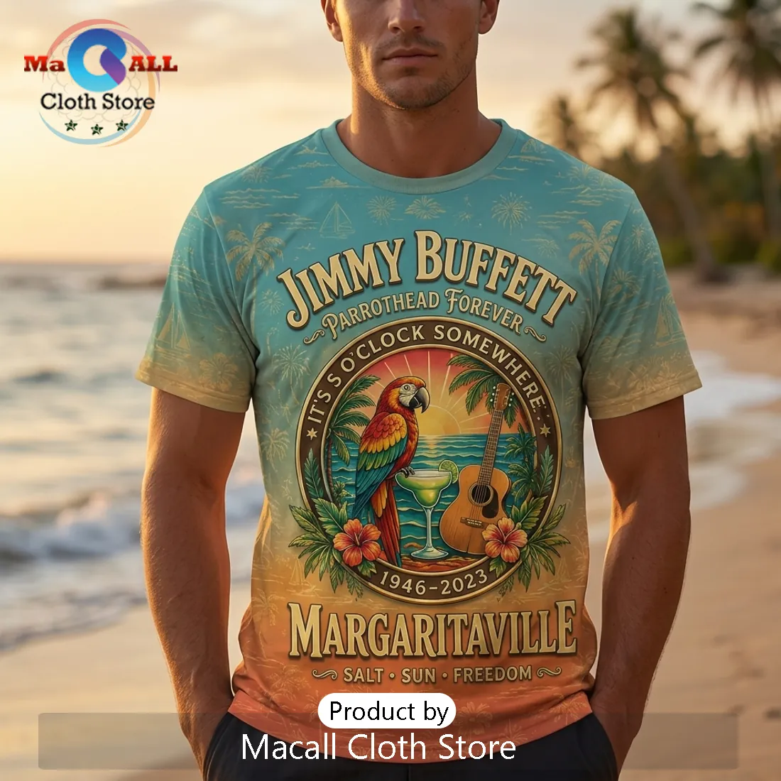 Jimmy Buffett Margaritaville Sunset Paradise Shirt Jimmy Buffett Margaritaville Sunset Paradise Shirt