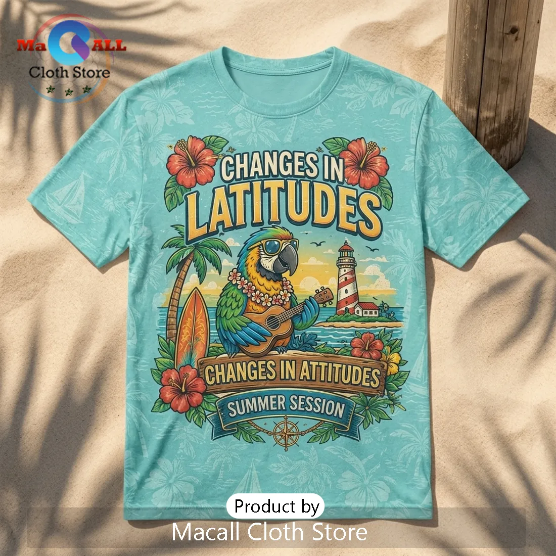 Margaritaville Changes in Latitudes Parrot Beach Limited Edition Shirt Margaritaville Changes in Latitudes Parrot Beach Limited Edition Shirt