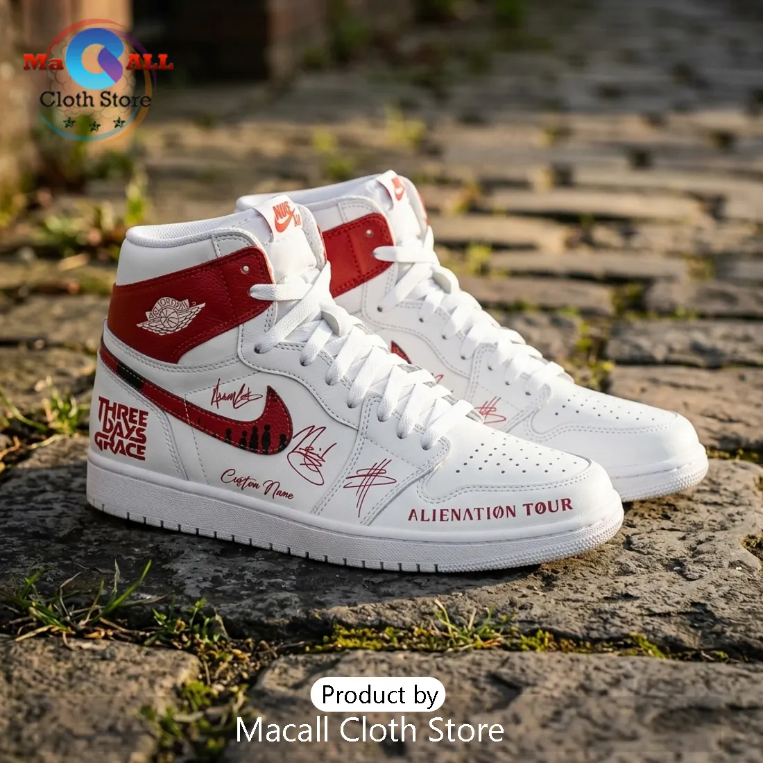 Three Days Grace Alienation Tour 2026 Limited Edition Air Jordan 1 Three Days Grace Alienation Tour 2026 Limited Edition Air Jordan 1