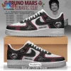 Bruno Mars The Romantic Tour Limited Edition Custom AF1 Sneakers Bruno Mars The Romantic Tour Limited Edition Custom AF1 Sneakers