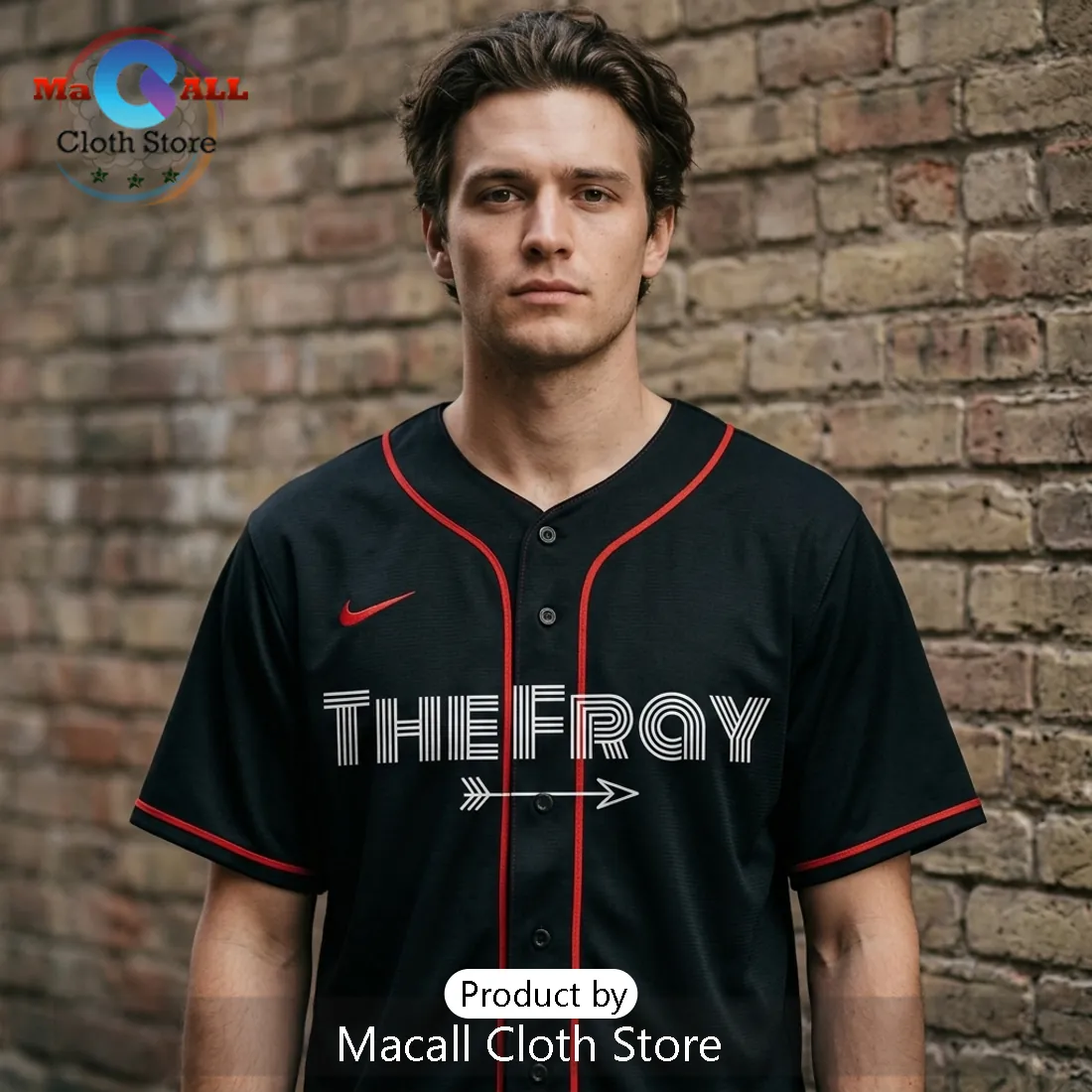 The Fray Summer of Light Tour Limited Edition Baseball Jersey The Fray Summer of Light Tour Limited Edition Baseball Jersey