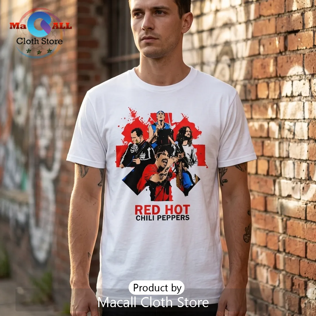 Red Hot Chili Peppers World Tour Merchandise Shirt Red Hot Chili Peppers World Tour Merchandise Shirt