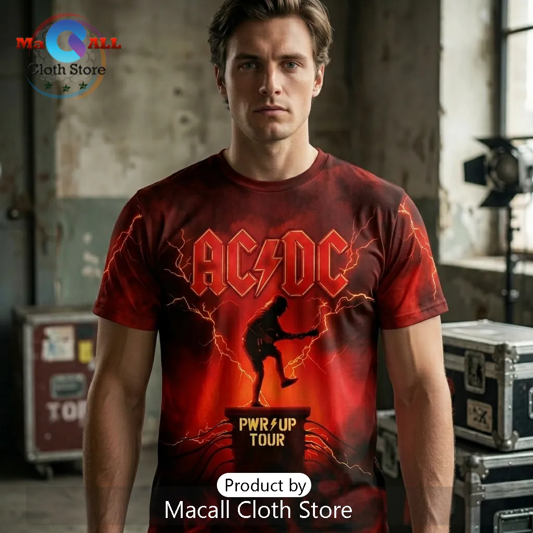 AC/DC PWR UP Tour 2026 Concert Rock Band Shirt AC/DC PWR UP Tour 2026 Concert Rock Band Shirt