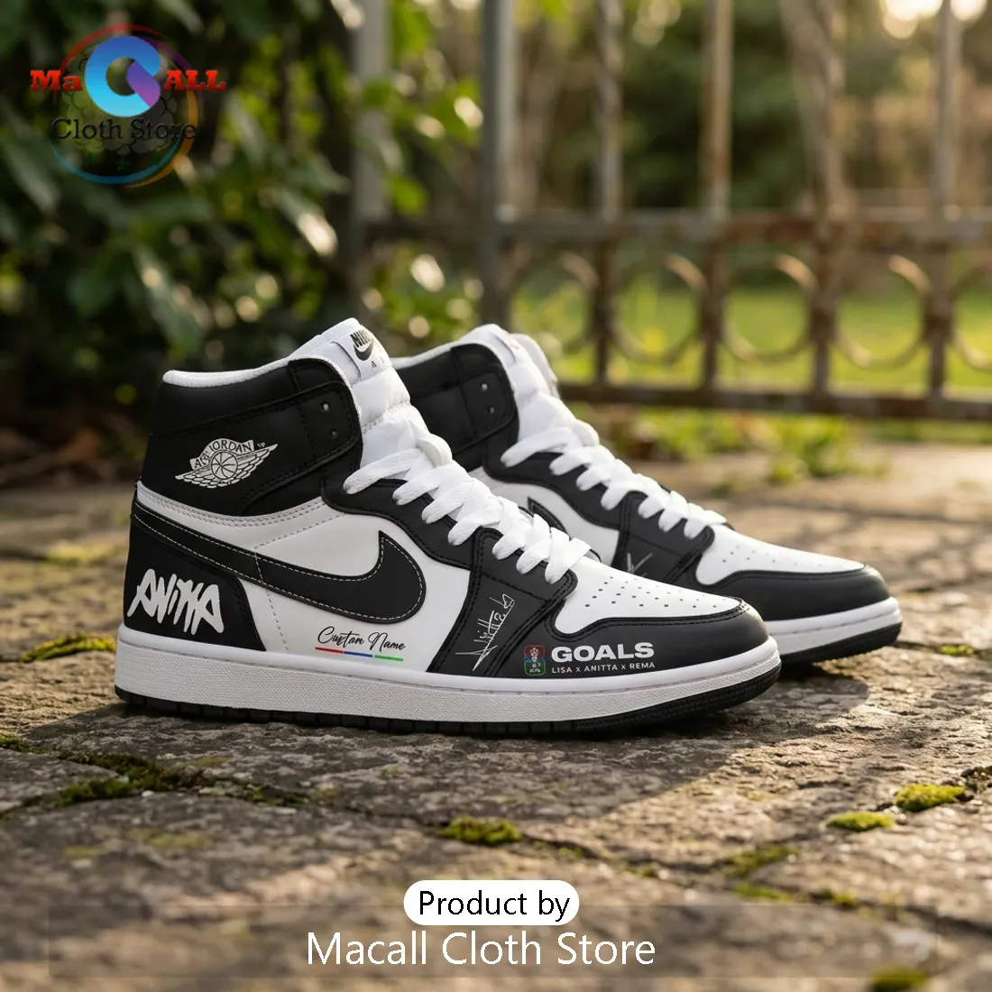 Anitta Goals FIFA World Cup 2026 Limited Edition Air Jordan 1 Sneakers Anitta Goals FIFA World Cup 2026 Limited Edition Air Jordan 1 Sneakers