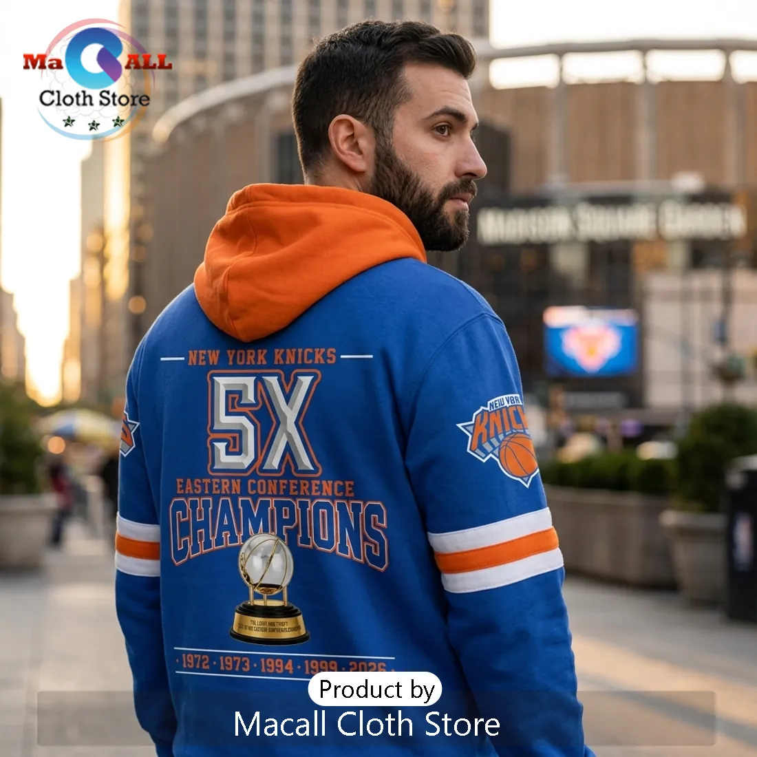 New York Knicks 2026 Eastern Conference Champions Pullover Hoodie New York Knicks 2026 Eastern Conference Champions Pullover Hoodie