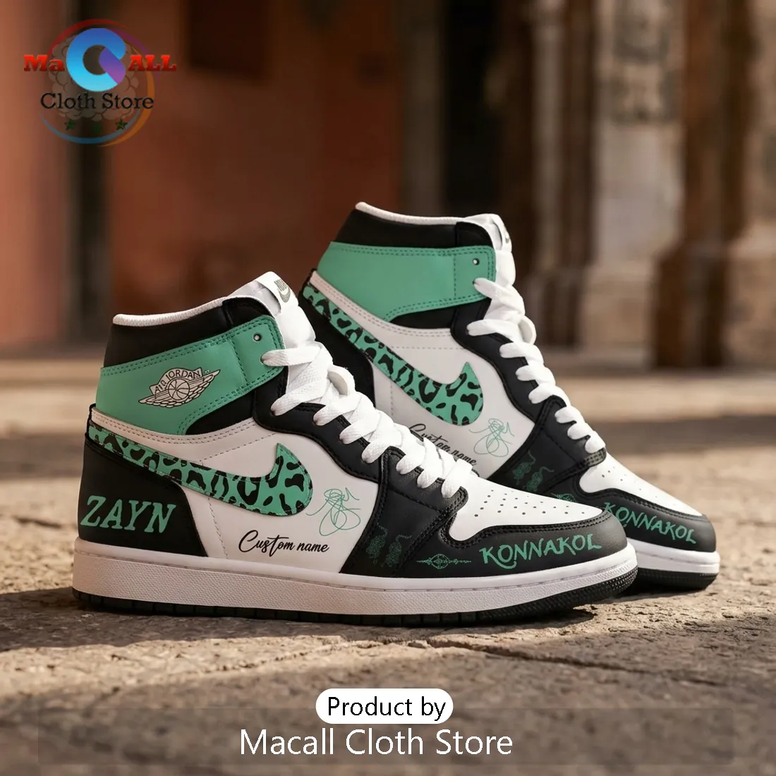 Zayn Malik The Konnakol Tour 2026 Limited Edition Custom AJ1 Sneakers
