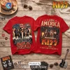 AC/DC America 250 Years Of Freedom Patriotic Graphic T-Shirt