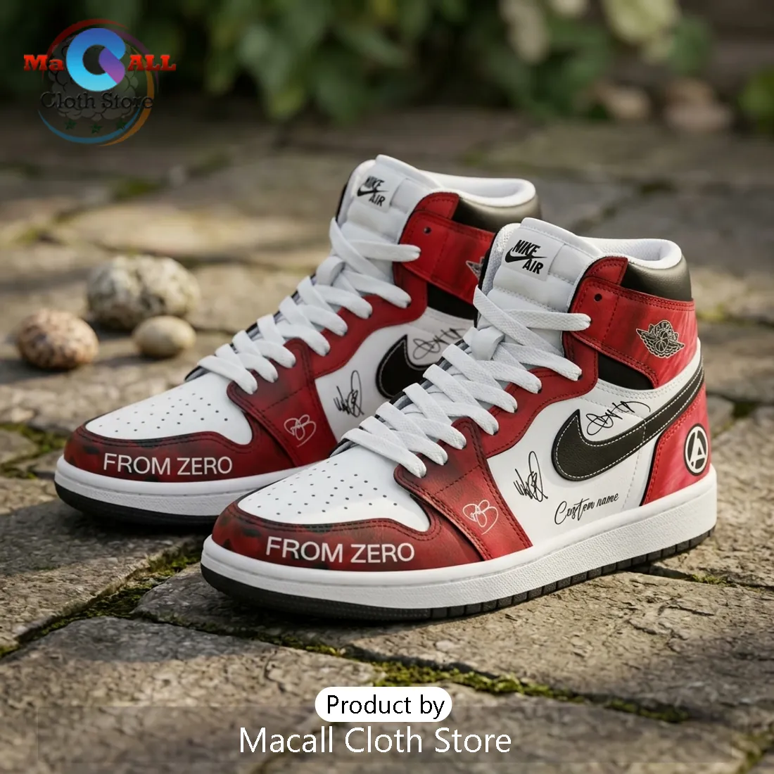 Linkin Park From Zero World Tour 2026 Limited Edition AJ1 Sneakers