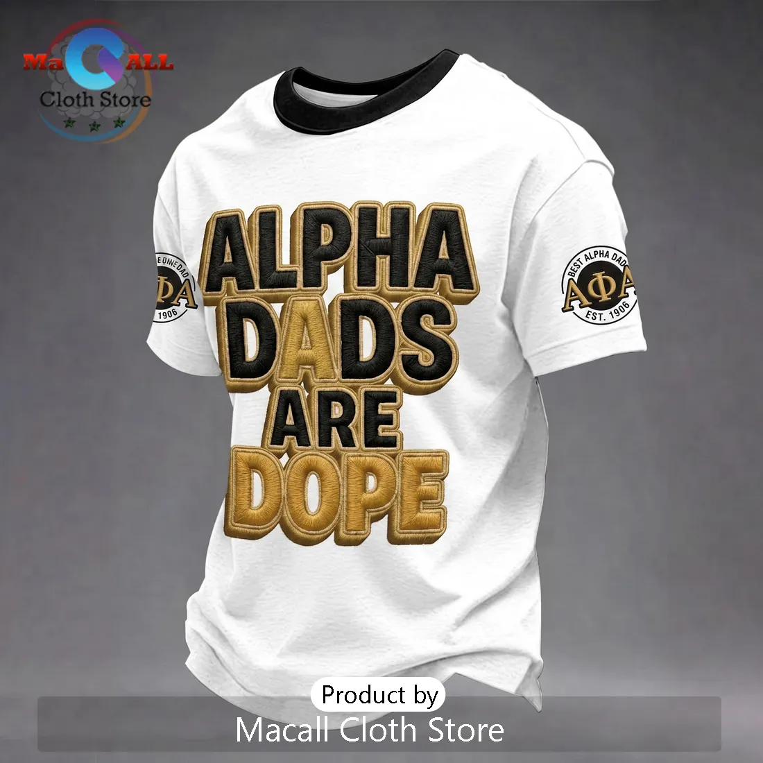 Alpha Phi Alpha Dads Are Dope Father’s Day T-Shirt