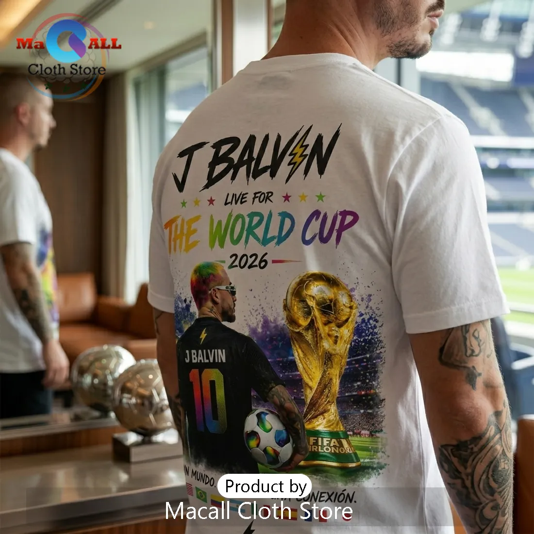 J Balvin x FIFA World Cup 2026 Live For The World Cup T-Shirt