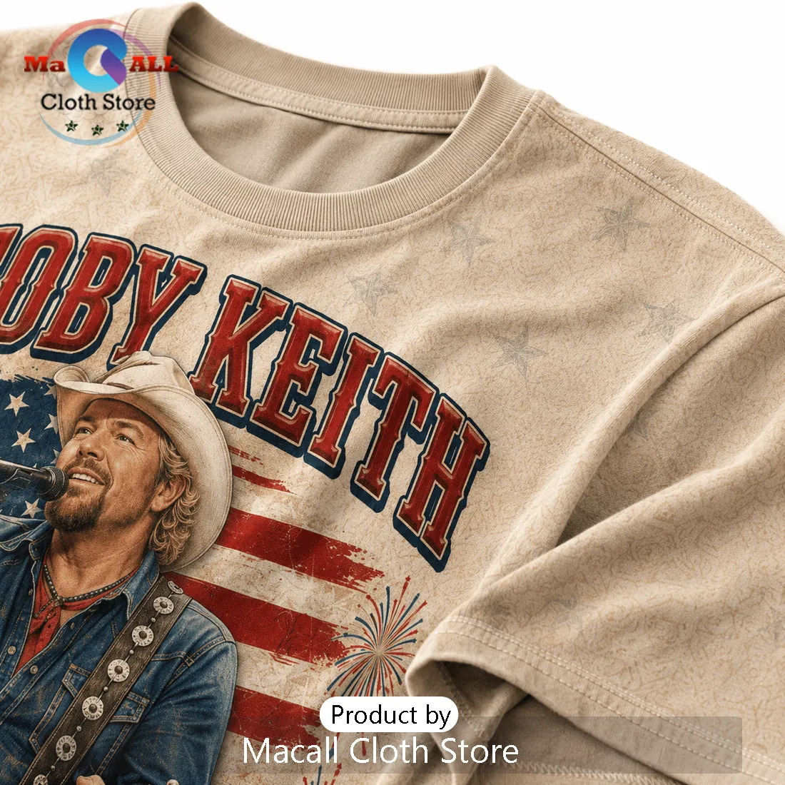 Toby Keith America 250 Tribute Patriotic Country Music T-Shirt