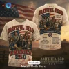 The Beatles x America 250 Years of Freedom Red T-Shirt