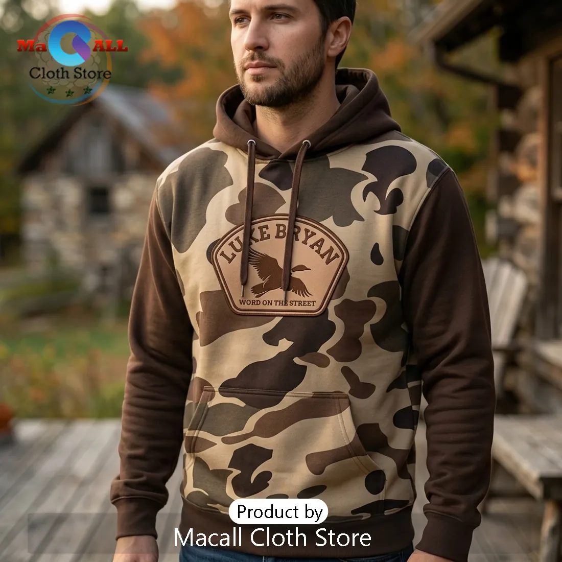Luke Bryan Word On The Street Tour Camouflage Hoodie 2026 Luke Bryan Word On The Street Tour Camouflage Hoodie 2026