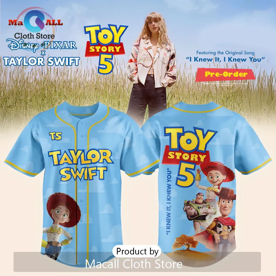 Taylor Swift x Toy Story 5 Collectible Jersey 2026
