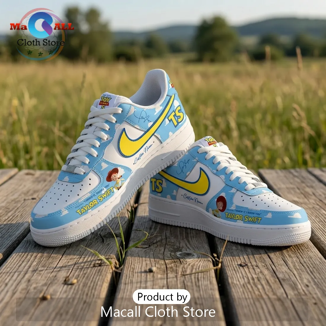 Taylor Swift x Toy Story 5 Limited Edition Air Force 1 Sneakers