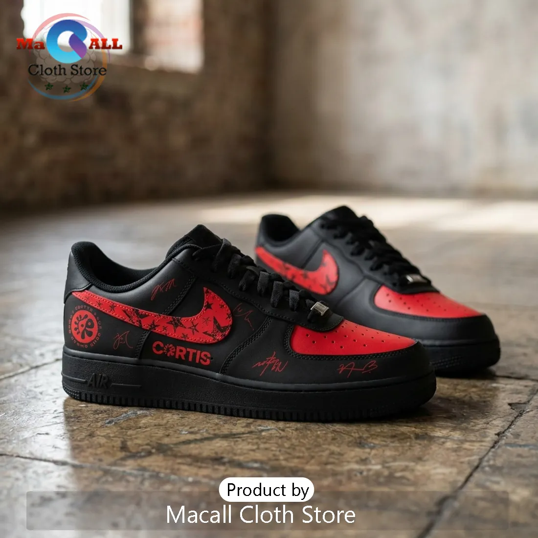 Cortis Put Your Phone Down 2026 World Tour Air Force 1 Sneakers