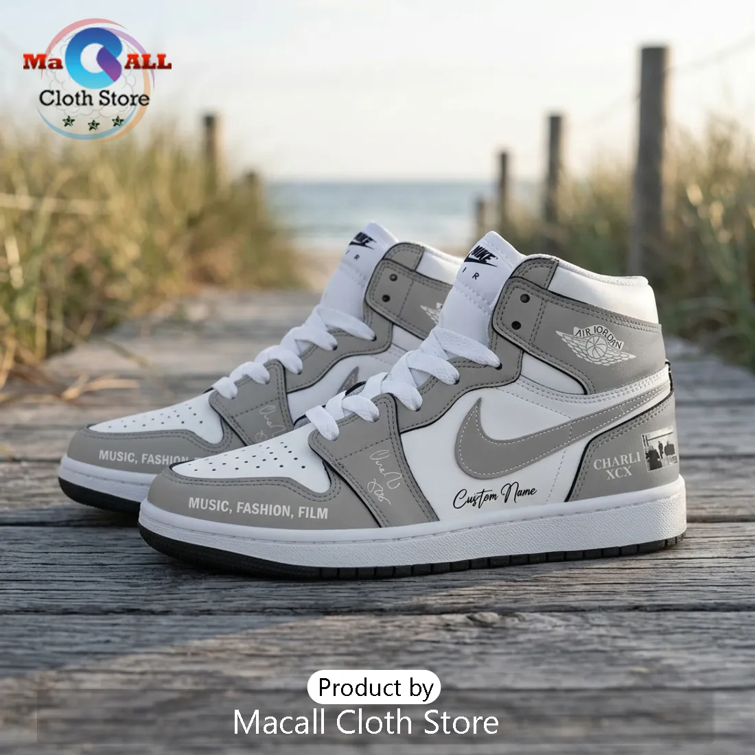 Charli XCX Album Music Film Custom Air Jordan 1 Hightop