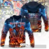 Resident Evil Personalized Daddy Character Casual Pullover Hoodie