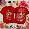 Snoopy Euro Summer Tie Dye Short Sleeve Crewneck T-Shirt