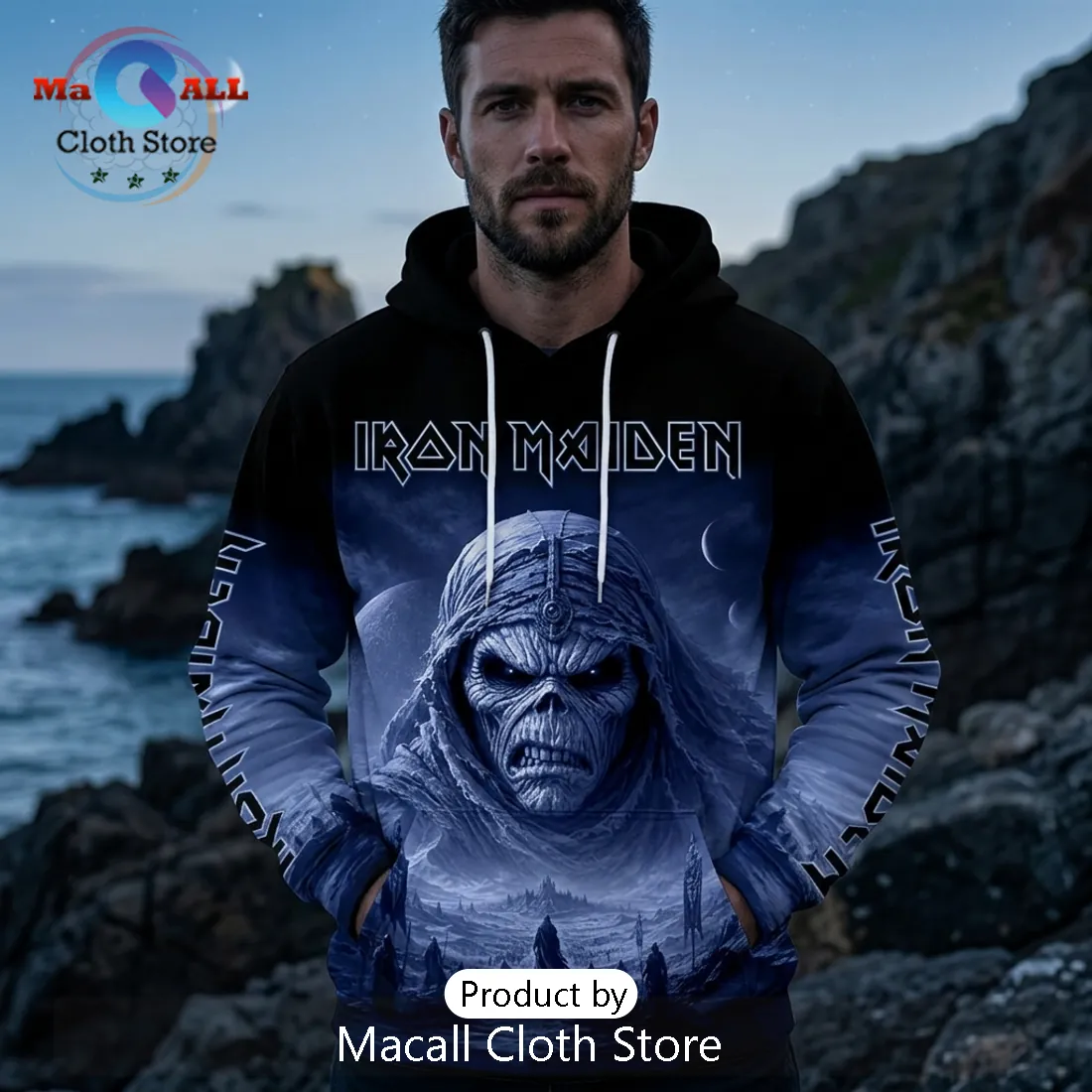 Iron Maiden x Megadeth x Anthrax Run For Your Lives 2026 Tour Hoodie Iron Maiden x Megadeth x Anthrax Run For Your Lives 2026 Tour Hoodie