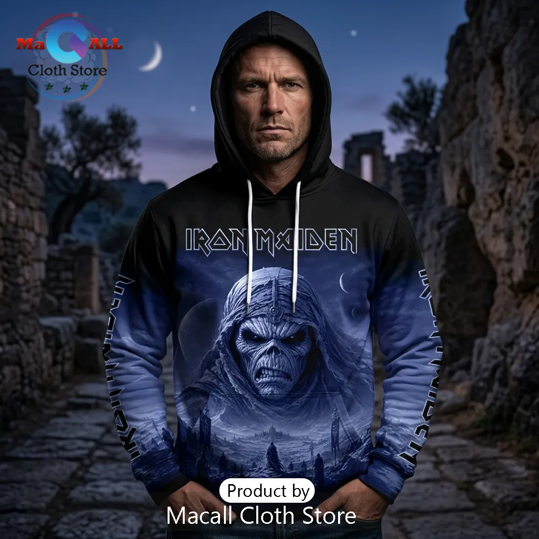 Iron Maiden x Megadeth x Anthrax Run For Your Lives 2026 Tour Hoodie Iron Maiden x Megadeth x Anthrax Run For Your Lives 2026 Tour Hoodie