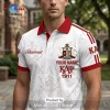 Custom Kappa Alpha Psi Fraternity Crimson and White Polo Shirt Custom Kappa Alpha Psi Fraternity Crimson and White Polo Shirt