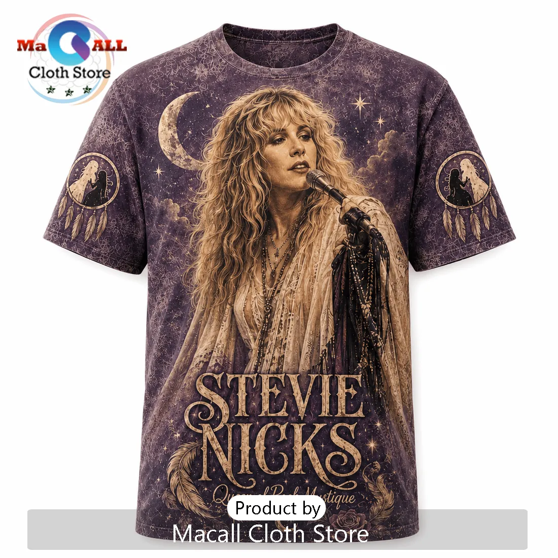 Stevie Nicks Queen of Rock Mystique Vintage Music Tour 2026 T-Shirt Stevie Nicks Queen of Rock Mystique Vintage Music Tour 2026 T-Shirt