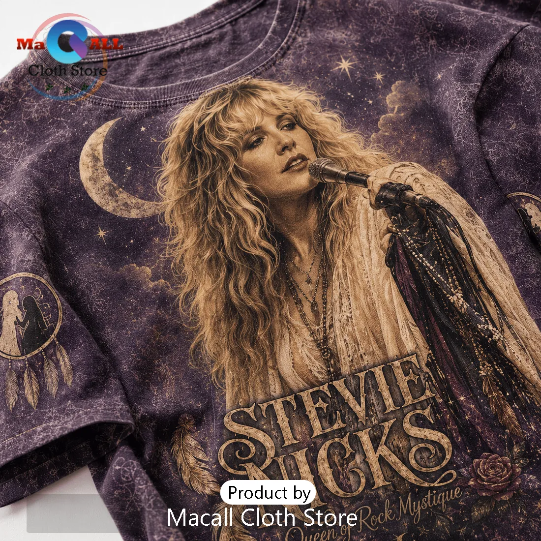 Stevie Nicks Queen of Rock Mystique Vintage Music Tour 2026 T-Shirt Stevie Nicks Queen of Rock Mystique Vintage Music Tour 2026 T-Shirt