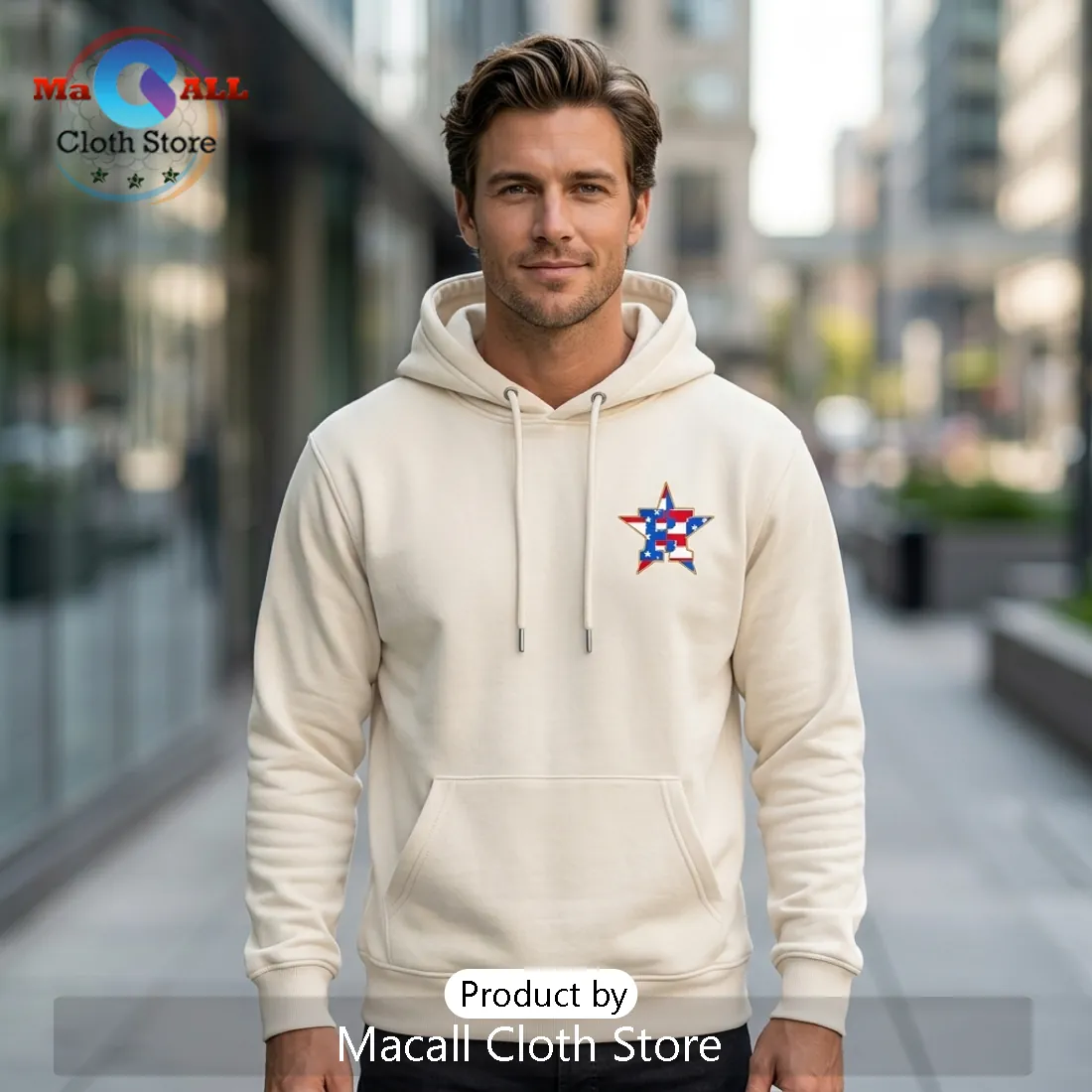Houston Astros Celebrating America 250th Anniversary Off-White Hoodie Houston Astros Celebrating America 250th Anniversary Off-White Hoodie