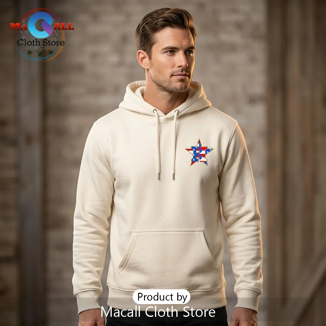 Houston Astros Celebrating America 250th Anniversary Off-White Hoodie Houston Astros Celebrating America 250th Anniversary Off-White Hoodie